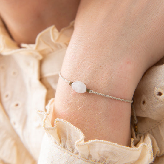 Armband maansteen