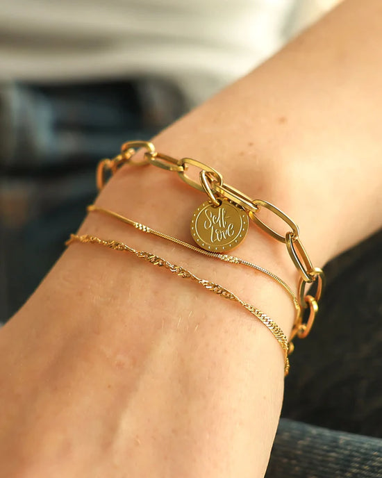 Stella armband goud