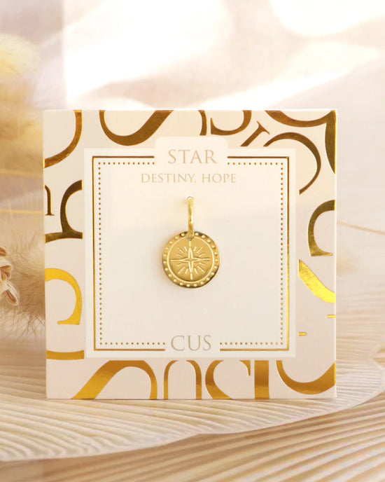 Mond | Charm Stern gold