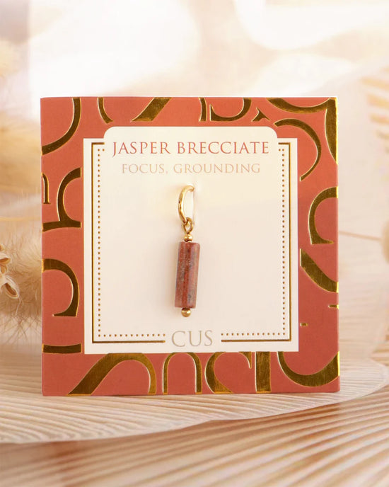 Gaia | Charm Brekzienjaspis gold