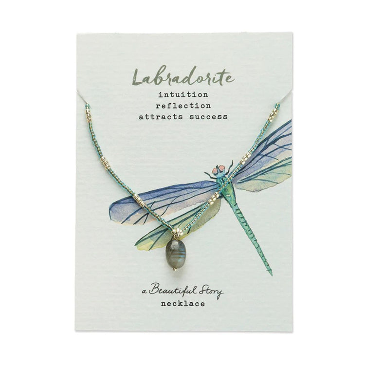 ketting labradoriet - a beautiful story - conceptstore Liefs uit Zierikzee