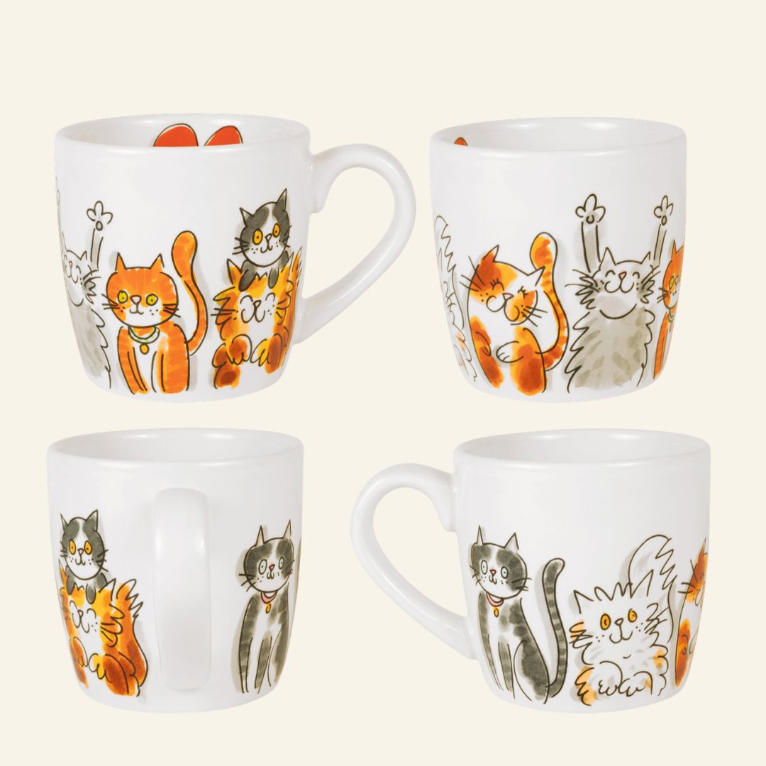 202460 Cappuccinobeker cats - Liefs uit Zierikzee 