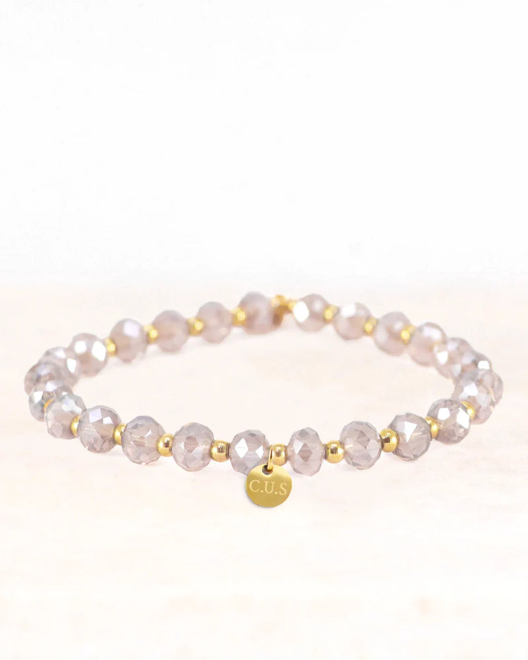 Armband dara Crystel goud - conceptstore Liefs uit Zierikzee 