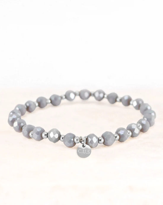 Armband dara zilver grijs - conceptstore Liefs uit Zierikzee 