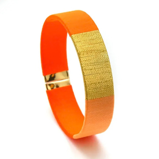 Armband oranje - conceptstore Liefs uit Zierikzee 