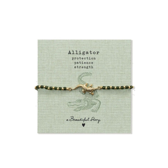 Armbandje krokodil - conceptstore LIefs uit Zierikzee 