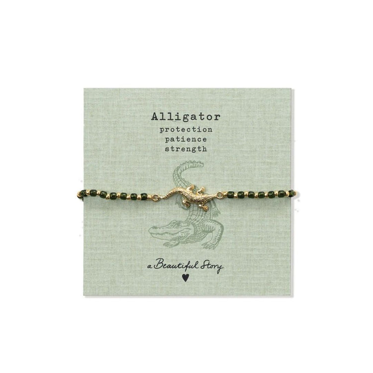 Armbandje krokodil - conceptstore LIefs uit Zierikzee 