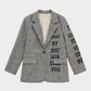 Blazer tekst - conceptstore Liefs uit Zierikzee 
