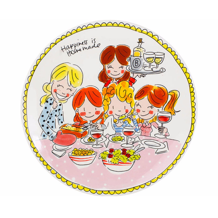 Blond Amsterdam Dinerbord 26 cm – Even Bijkletsen “Happiness is Homemade” - conceptstore Liefs uit Zierikzee 