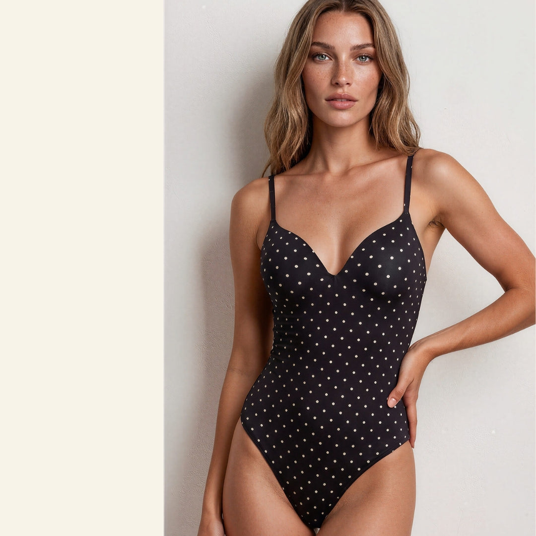 Body polkadot zwart - Liefs uit Zierikzee 