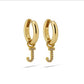 Oorbellen GOUD ALFABET