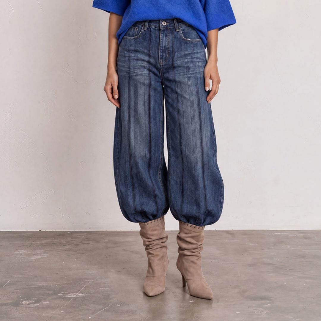Jeans verticale streep - Liefs uit Zierikzee 