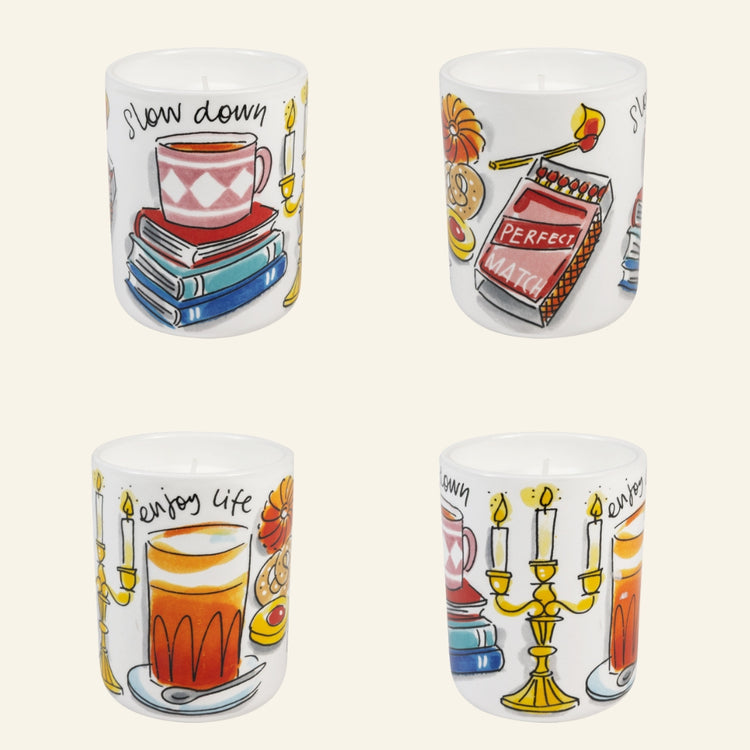 Kaars Slow down - Blond Amsterdam - Conceptstore Liefs uit Zierikzee 
