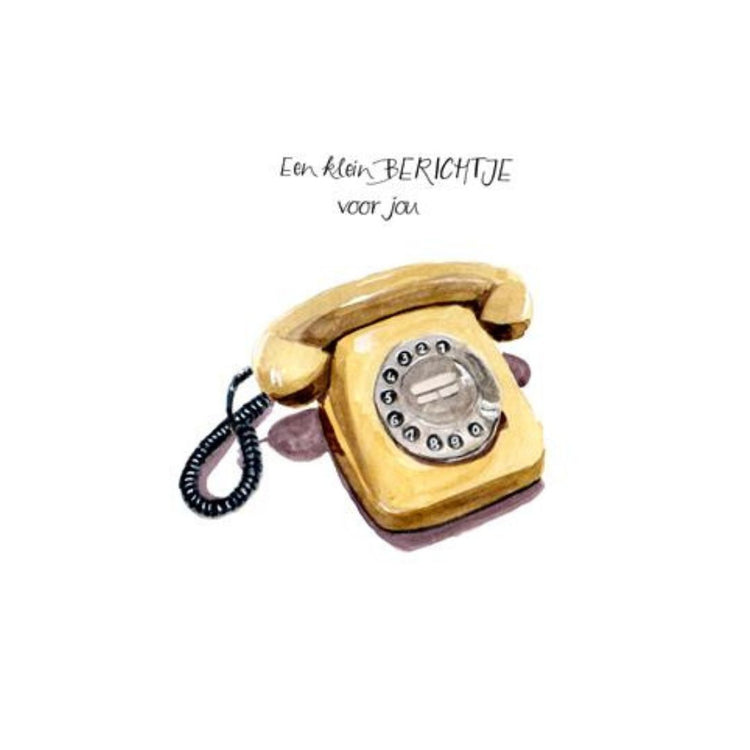 Kaart een klein berichtje voor jou - Conceptstore Liefs uit Zierikzee 