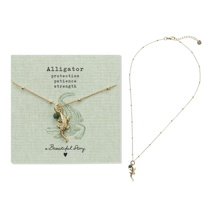 Ketting krokodil - conceptstore Liefs uit Zierikzee 