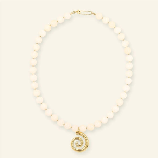 Ketting milky swirl - Liefs uit Zierikzee 