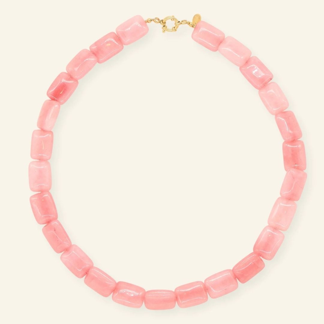 Ketting pink lemonade - Liefs uit Zierikzee 