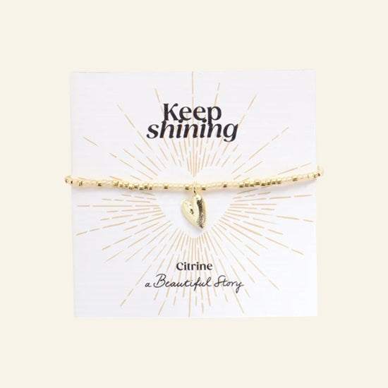 Armband sweetheart citrine