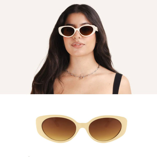 Zonnebril Patti blanca