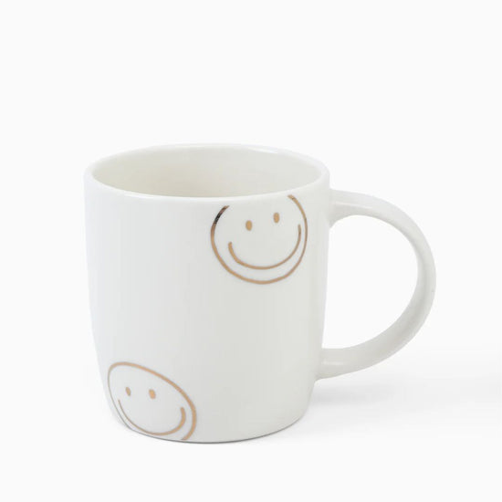 Mok "Happy" – Just to Make You SMILE! | Met Goudfolie Smiley Design