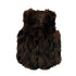 Sale gilet bont bruin gevlekt - conceptstore Liefs uit ZIerikzee 