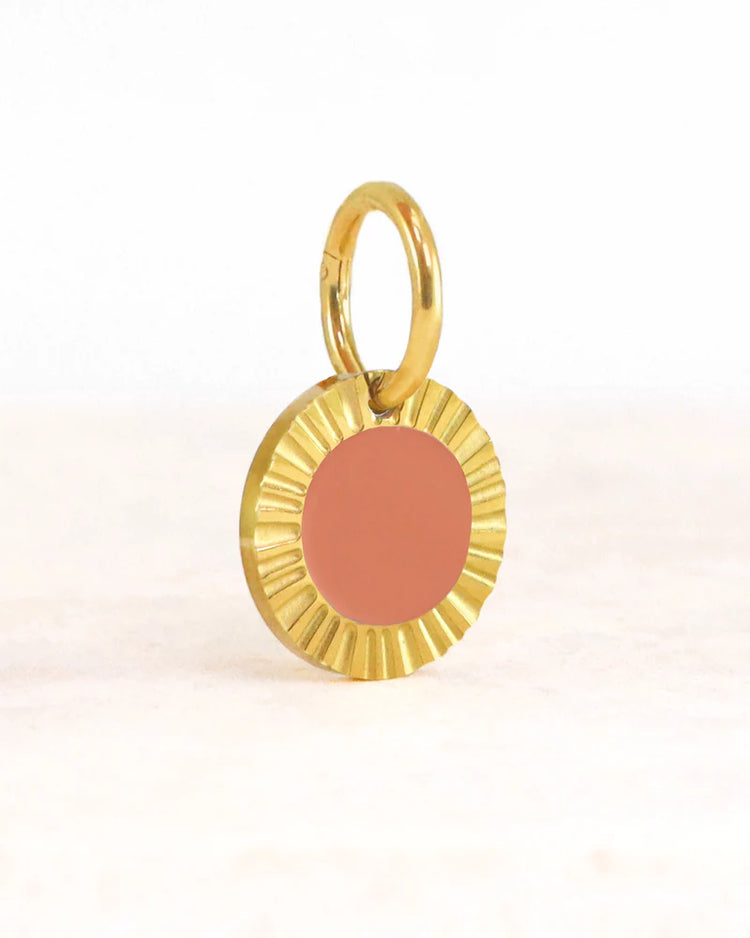 Stainless steel bedel kyra goud - conceptstore Liefs uit Zierikzee 