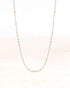 Stainless steel ketting neva light peach - conceptstore Liefs uit Zierikzee 