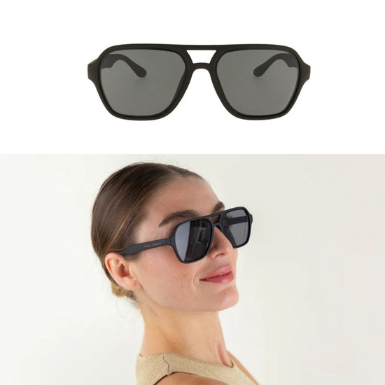 Zonnebril Karl zwart - conceptstore Liefs uit Zierikzee 