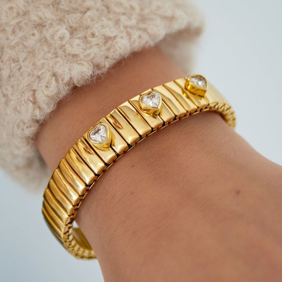 armband hartjes - conceptstore Liefs uit Zierikzee