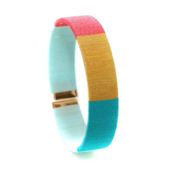 armband roze aqua - conceptstore Liefs uit Zierikzee 