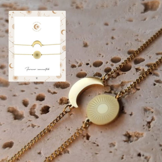 armbandenset goud forever connected - conceptstore Liefs uit Zierikzee 