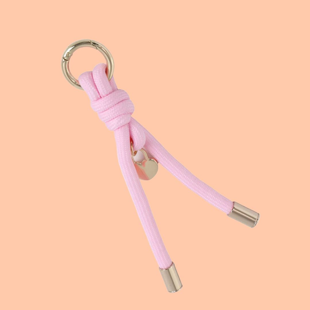 Bagcharm roze - Liefs uit Zierikzee