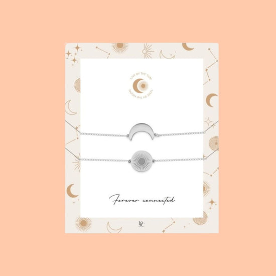 forever connected armbandenset zilver - conceptstore Liefs uit Zierikzee 