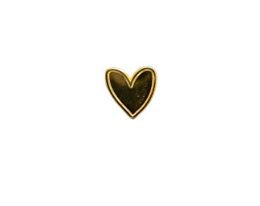 Anstecknadel Herz aus Gold