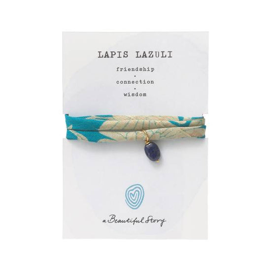 Sari-Armband Lapislazuli